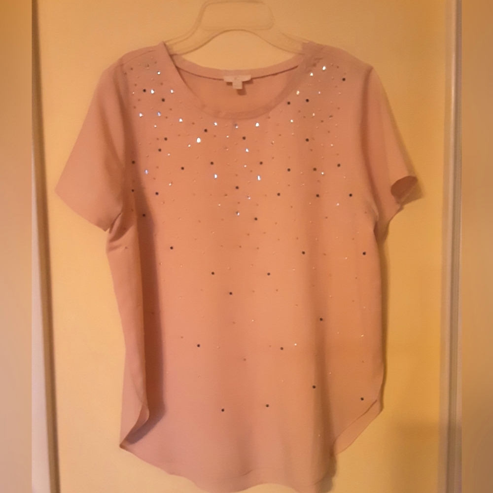 Drapey Bedazzled Top